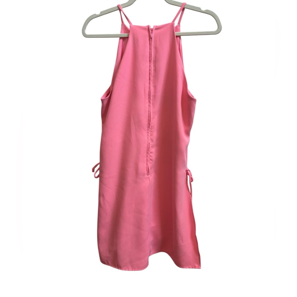 Lilly Pulitzer Pearl Romper Dress Lillys Neon Coral Sz 8 - Picture 7 of 10